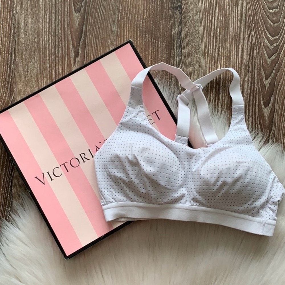 Victoria's Secret White Sports Bra